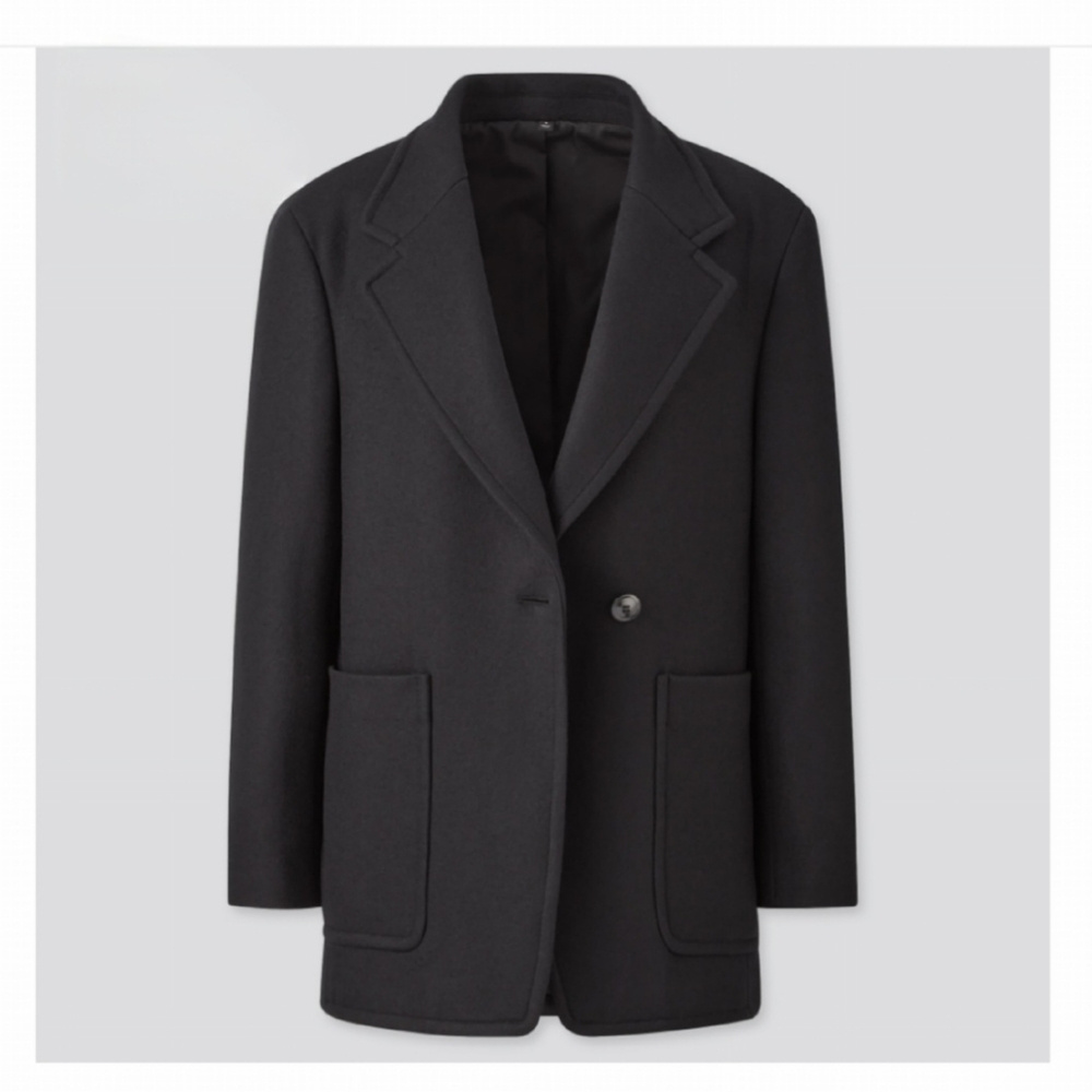 Uniqlo Wool-Jersey blend Jacket